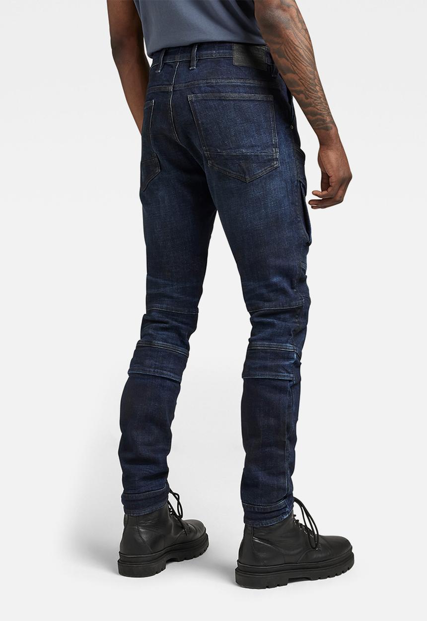 G-STAR - Airblaze 3d skinny - worn in dark sapphire