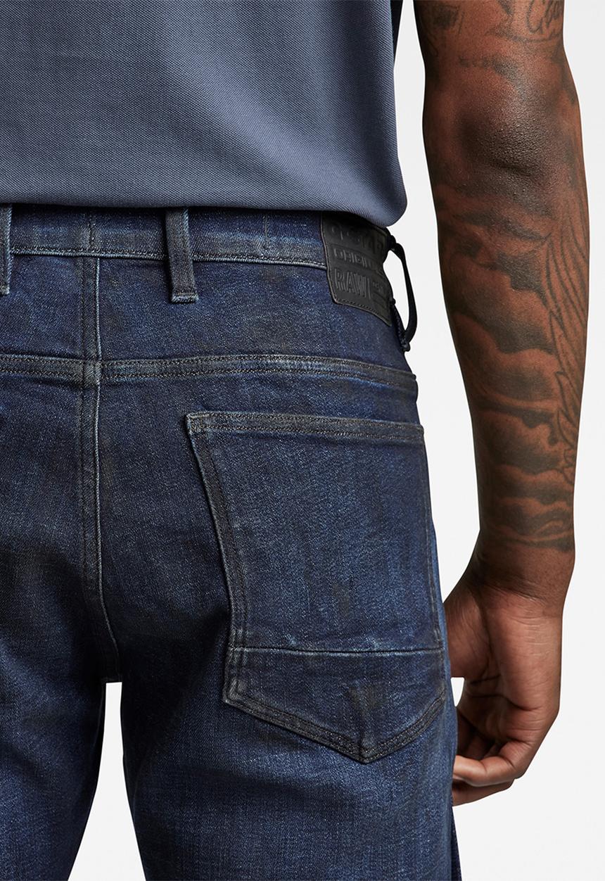 G-STAR - Airblaze 3d skinny - worn in dark sapphire