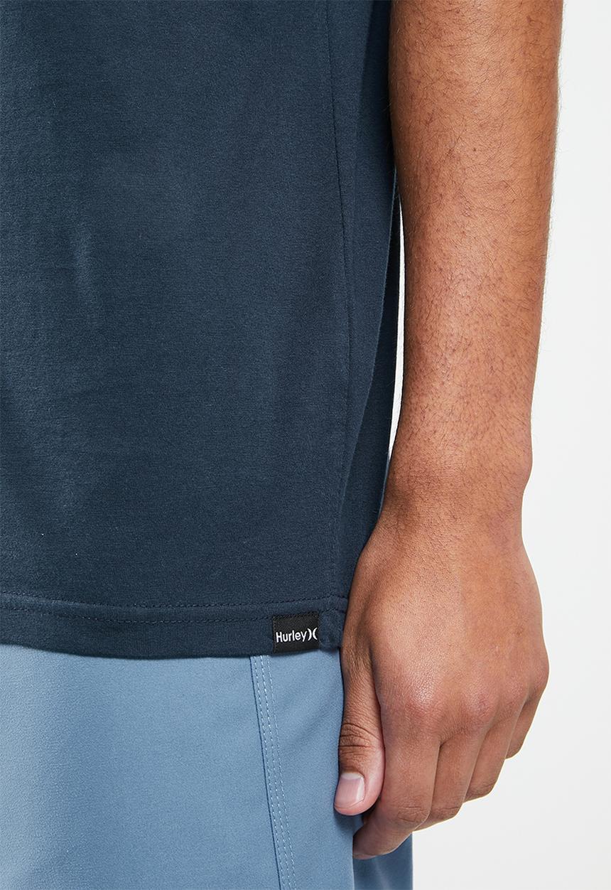 Hurley - Evd wsh core oao solid tee - obsidian