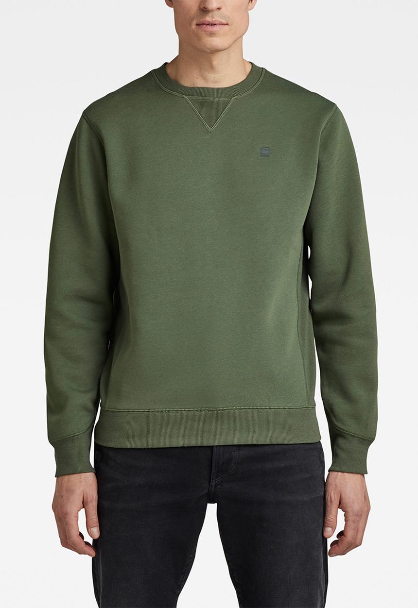 G-STAR - Premium core r sw long sleeve - lt hunter