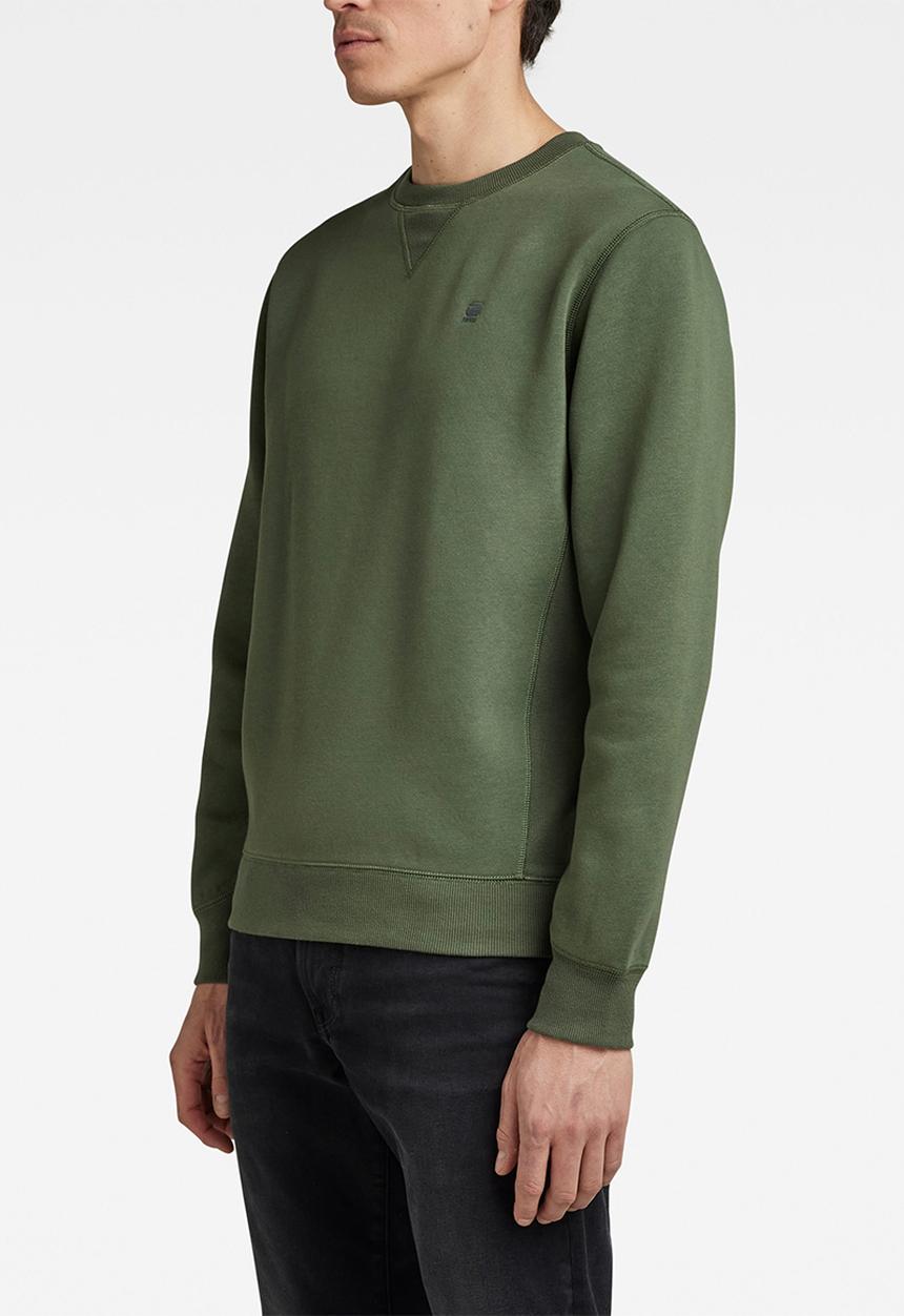 G-STAR - Premium core r sw long sleeve - lt hunter