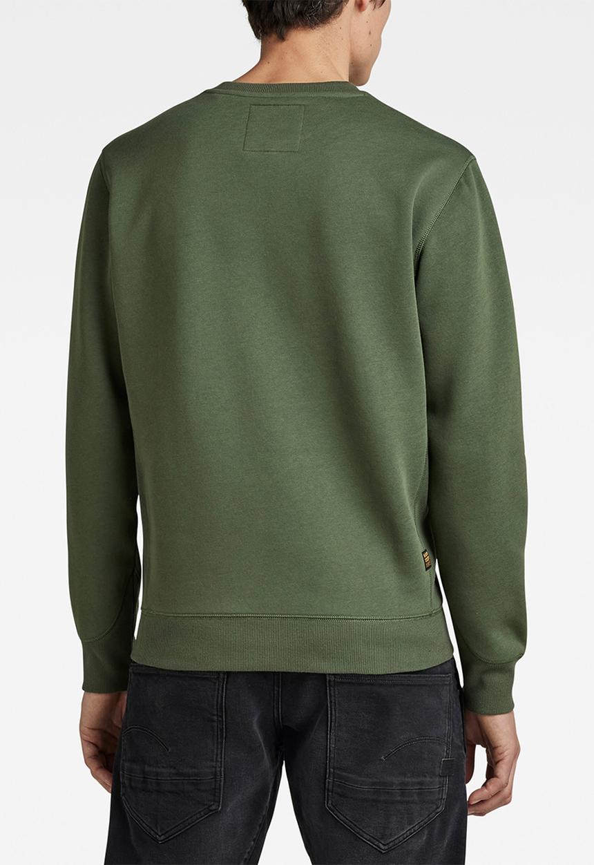 G-STAR - Premium core r sw long sleeve - lt hunter
