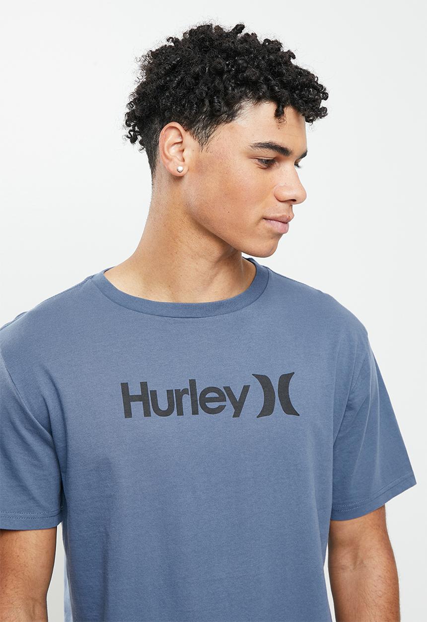 Hurley - Evd wsh seasonal oao solid tee - medium blue
