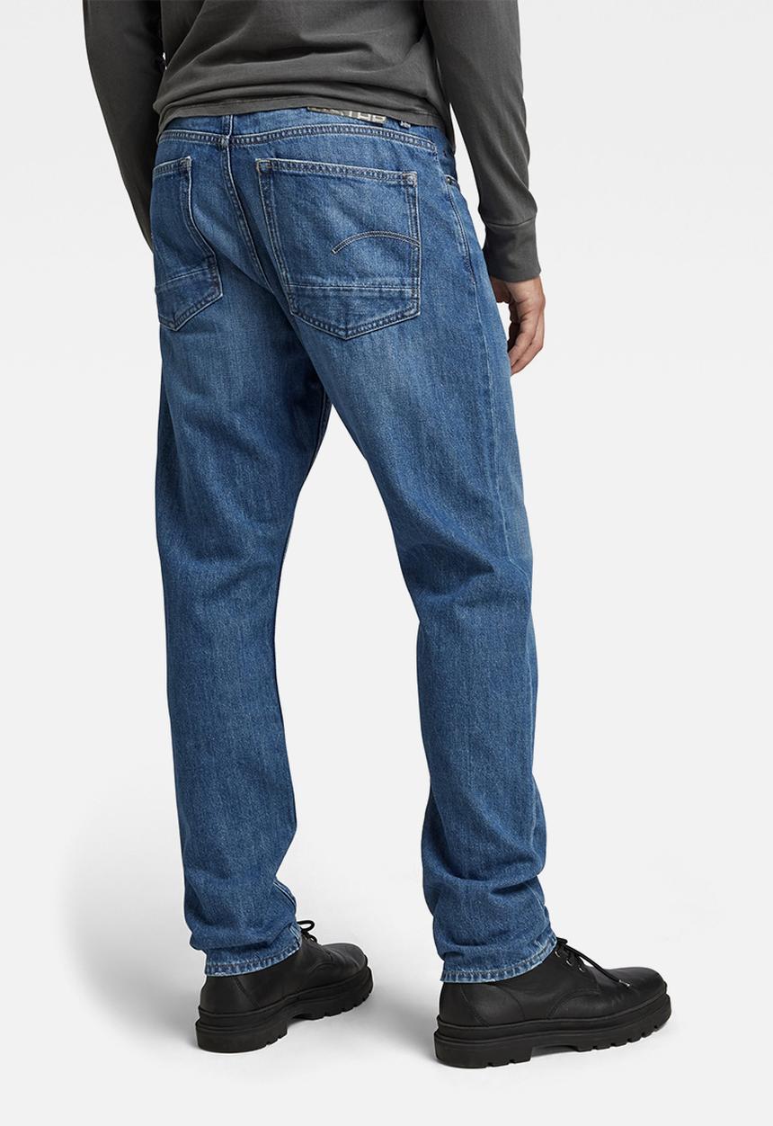 G-STAR - Triple a regular straight - faded capri