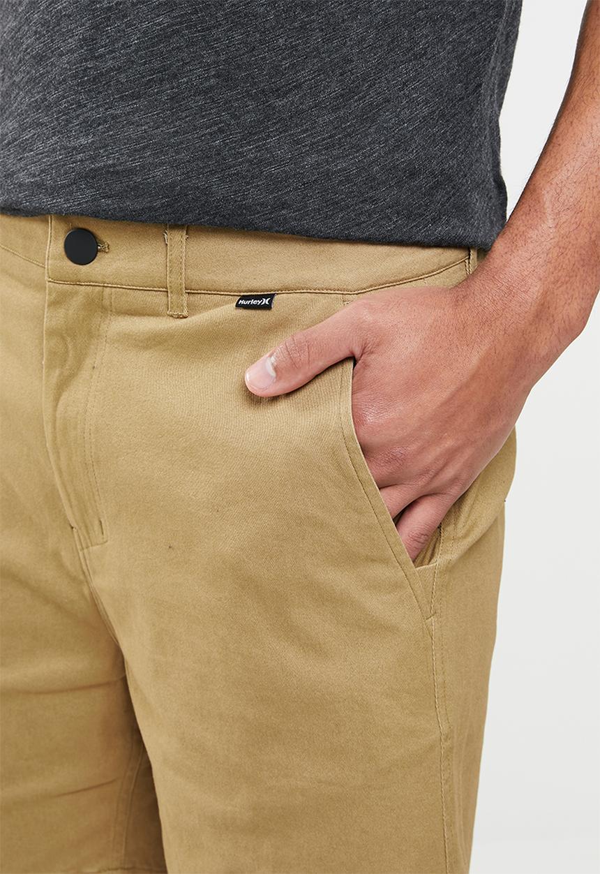 Hurley - H20-dri 19" chino walkshorts - khaki