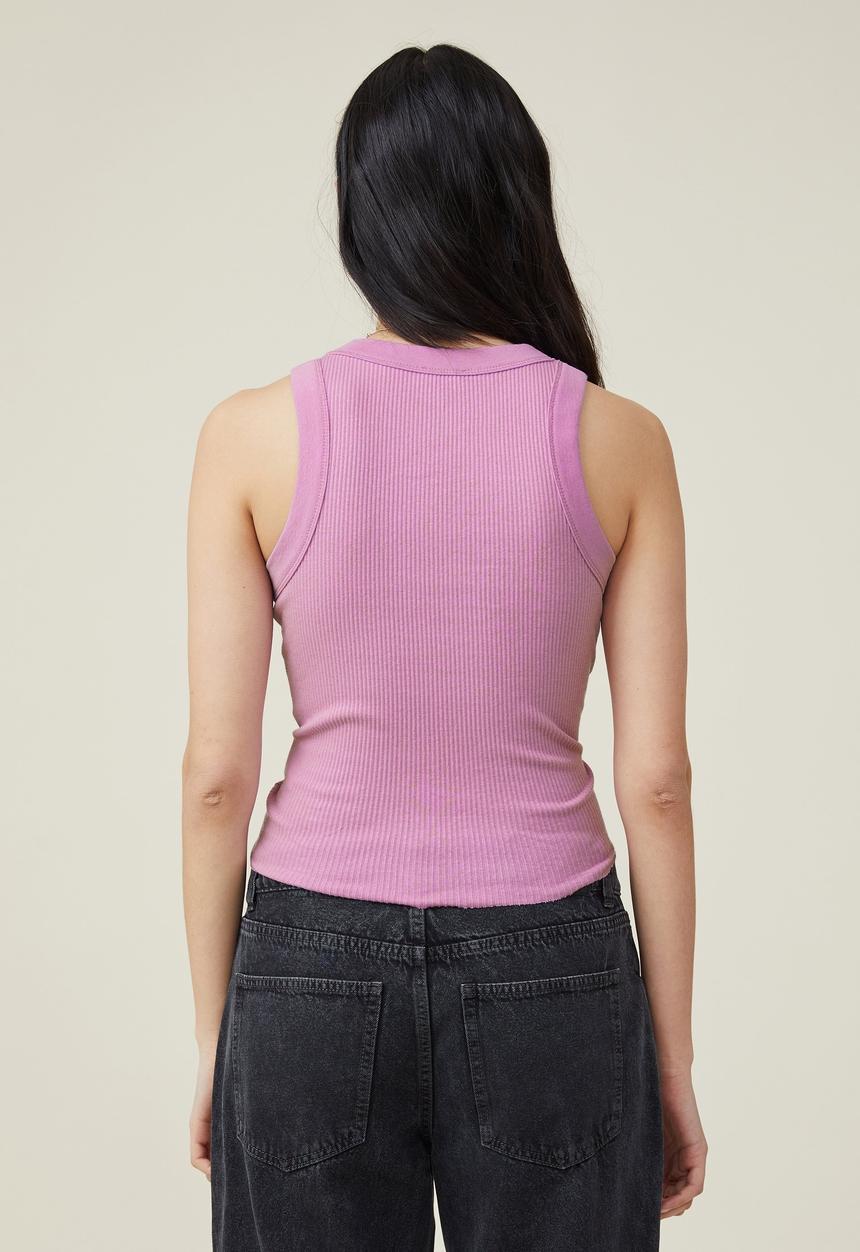 Cotton On - The 91 tank - petal purple