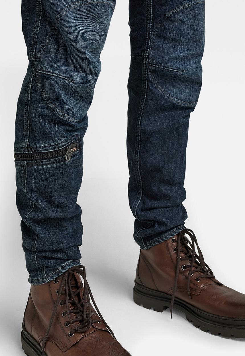 G-STAR - Pilot 3d slim - worn in deep teal