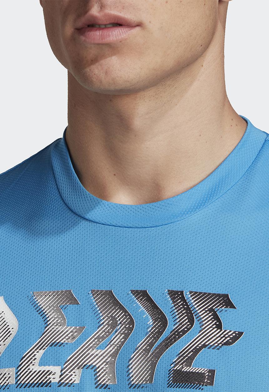 adidas Performance - Hiit d4m so tee - pulse blue