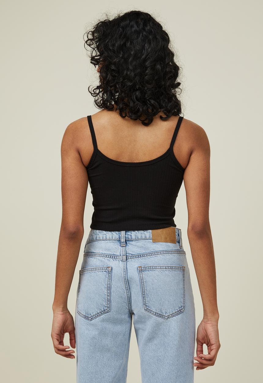 Cotton On - Tayla scoop neck cami - black