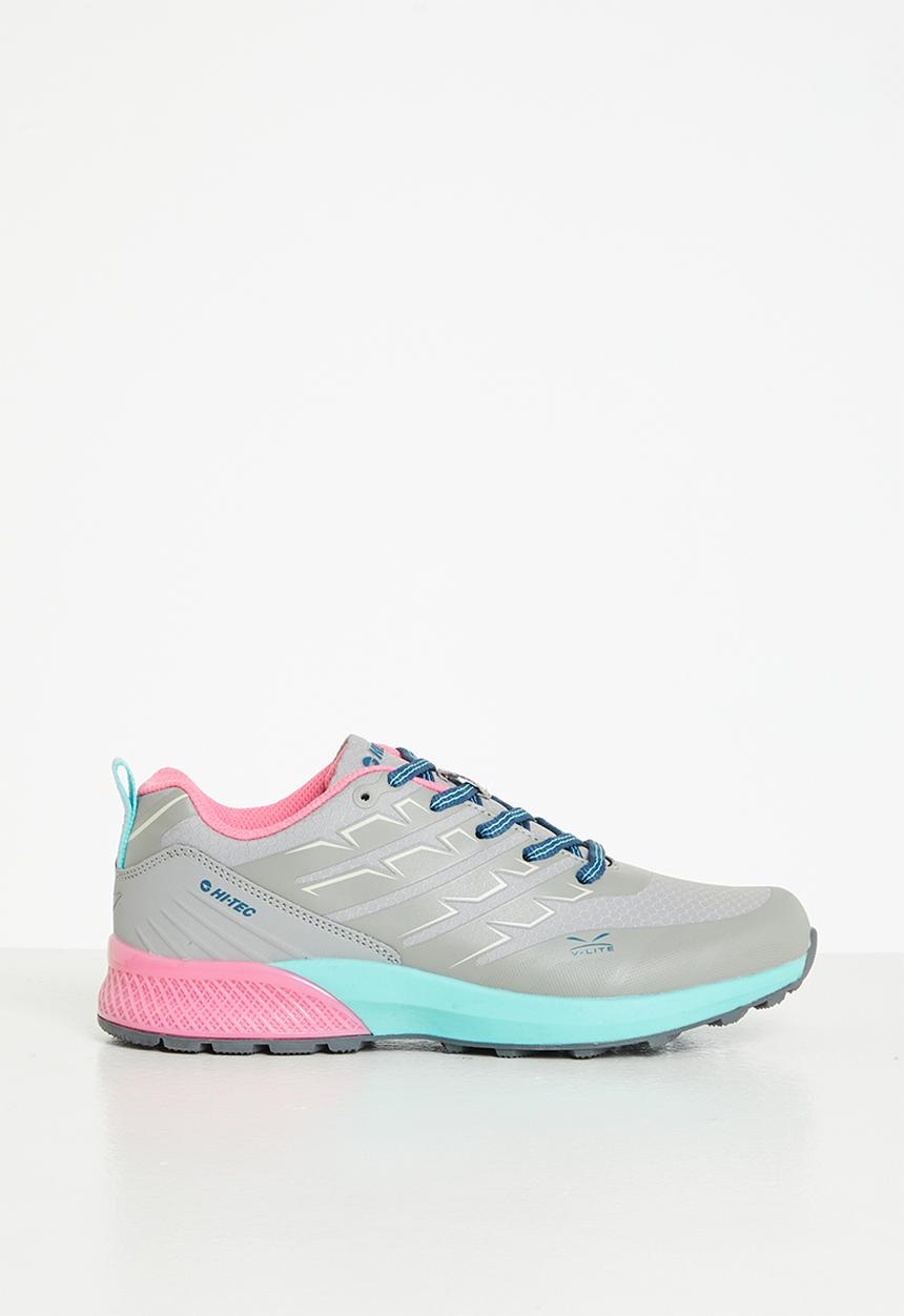Hi-Tec - Trail lite jnr - grey & sky pink