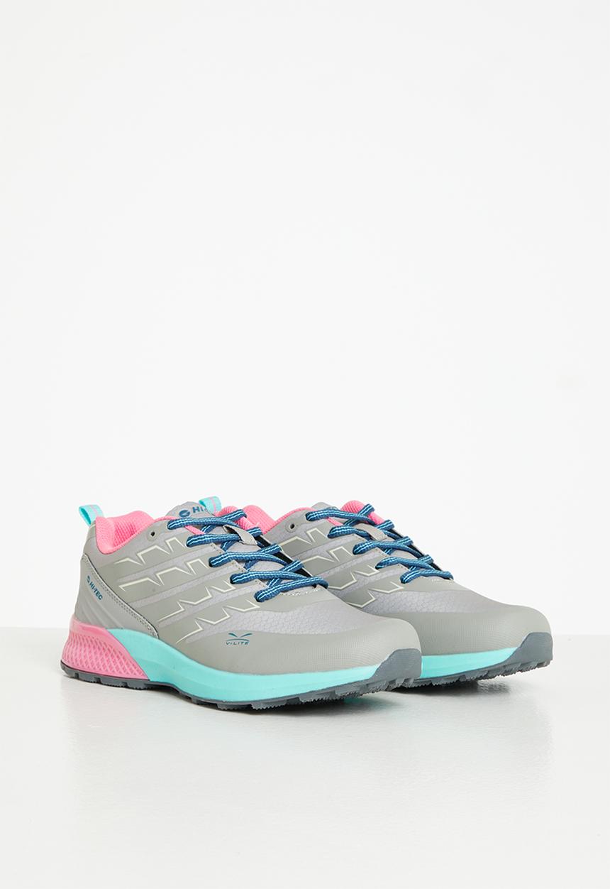 Hi-Tec - Trail lite jnr - grey & sky pink