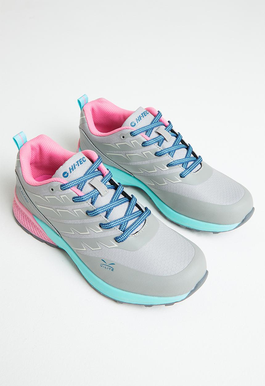 Hi-Tec - Trail lite jnr - grey & sky pink