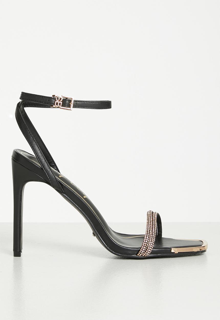 SISSY BOY - Glow up stiletto heel - black
