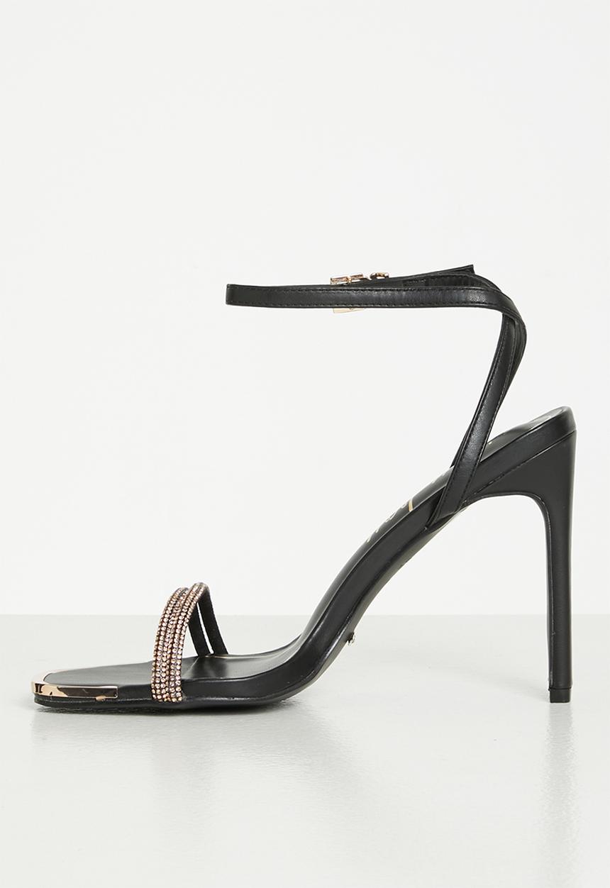 SISSY BOY - Glow up stiletto heel - black