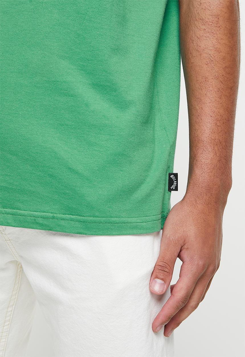Billabong  - Arch wave short sleeve - washed olive