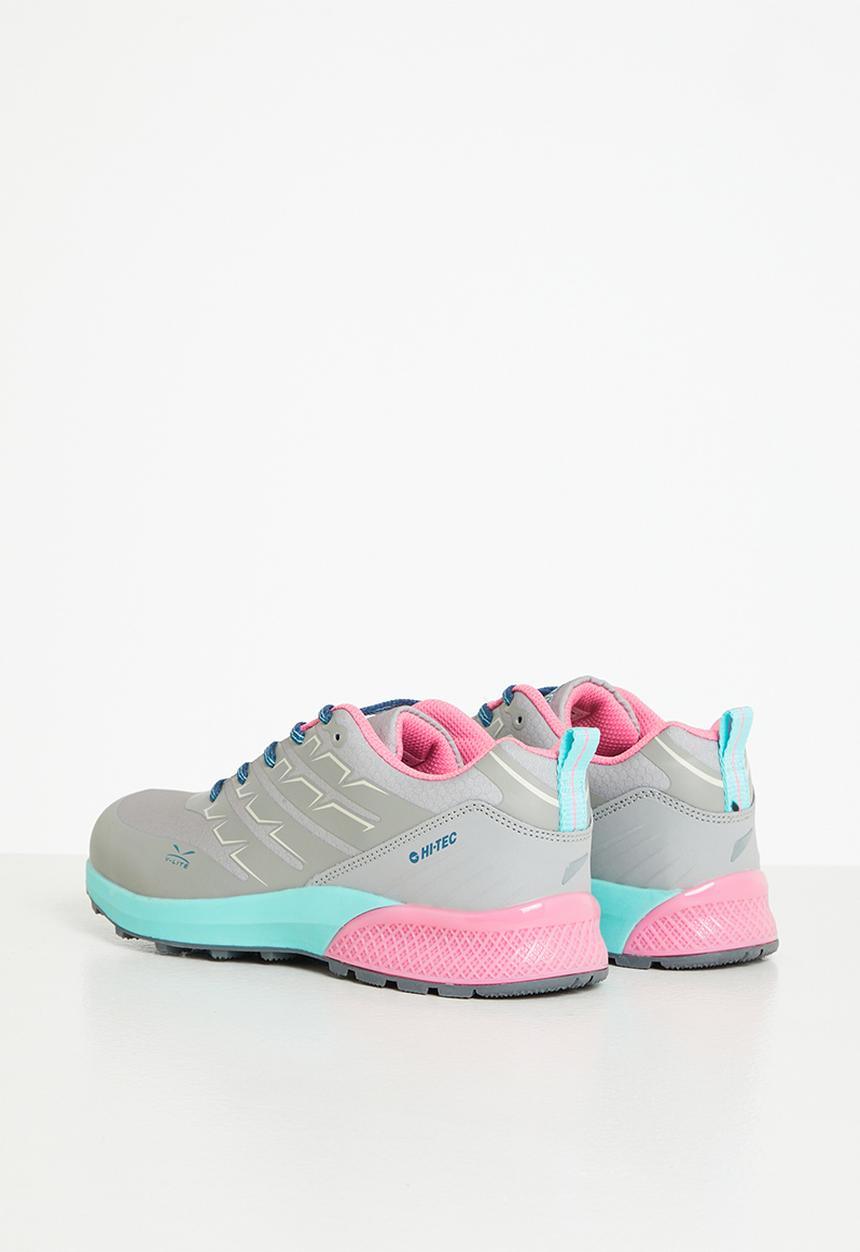 Hi-Tec - Trail lite jnr - grey & sky pink