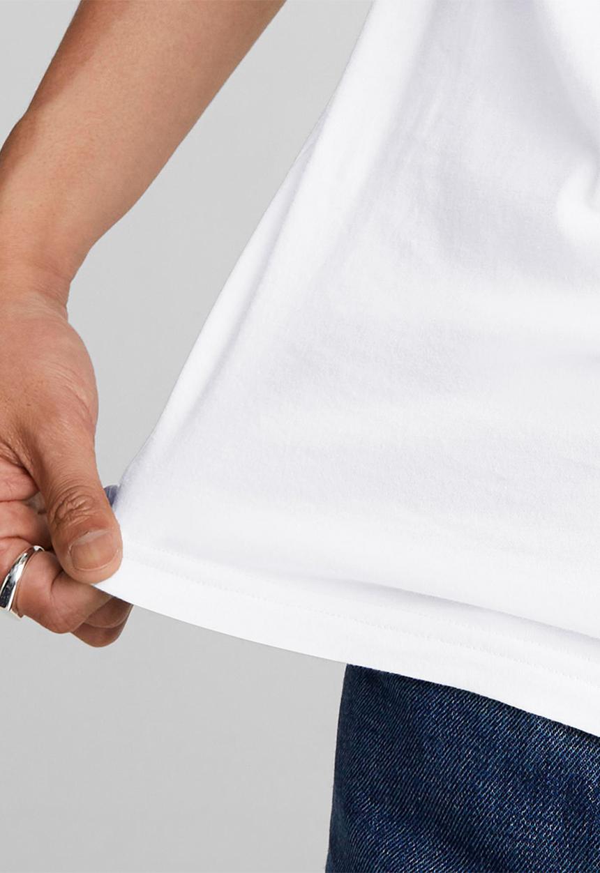 PUMA - Classics block tee - puma white & puma royal