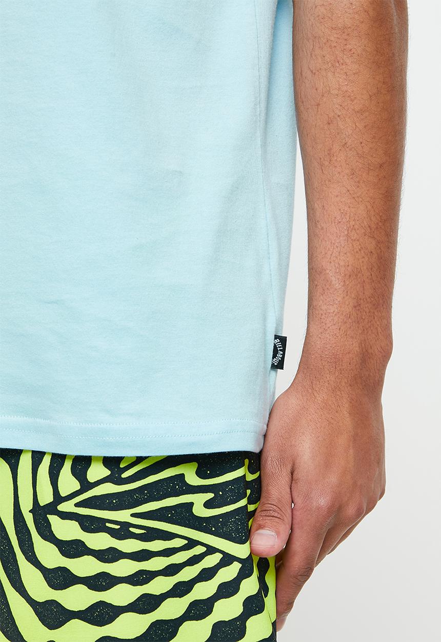 Billabong  - Team wave short sleeve - washed blue
