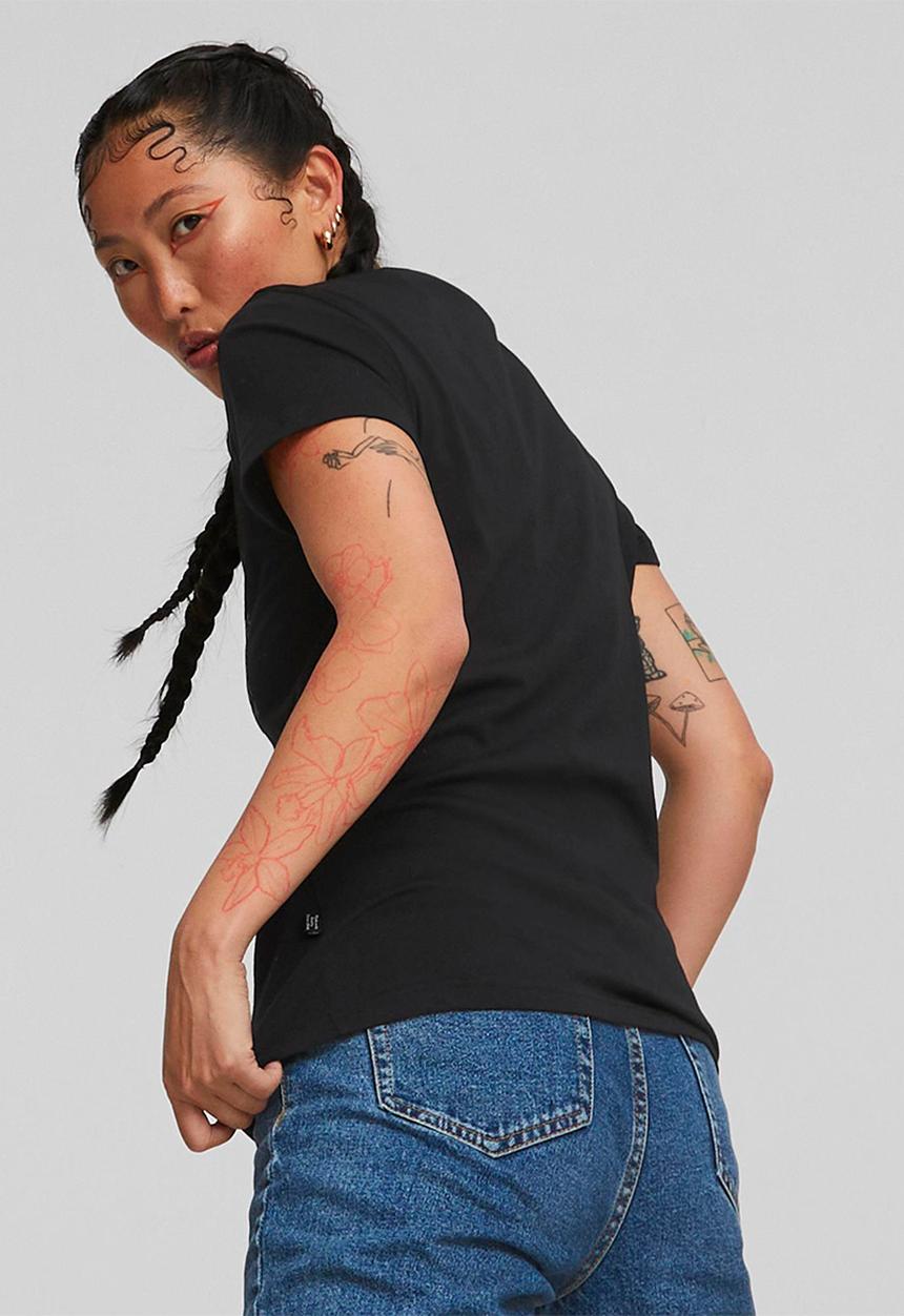 PUMA - She moves us graphic tee - puma black