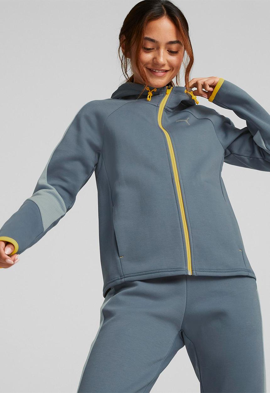 PUMA - Evostripe full-zip hoodie - evening sky