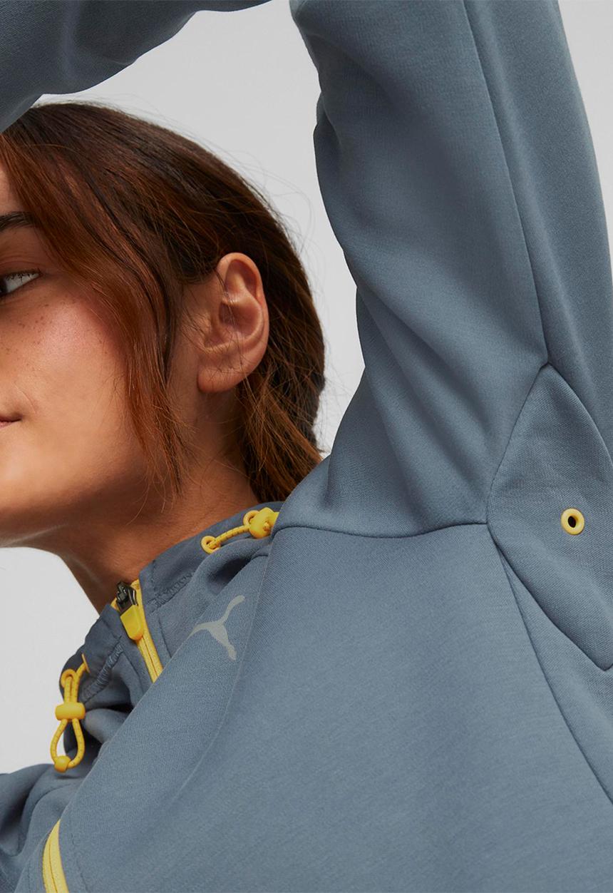 PUMA - Evostripe full-zip hoodie - evening sky