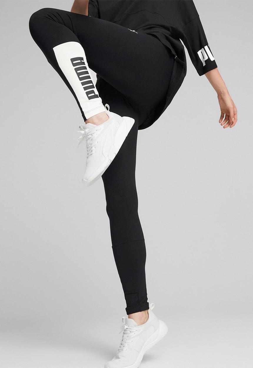 PUMA - Puma power colorblock leggings - puma black