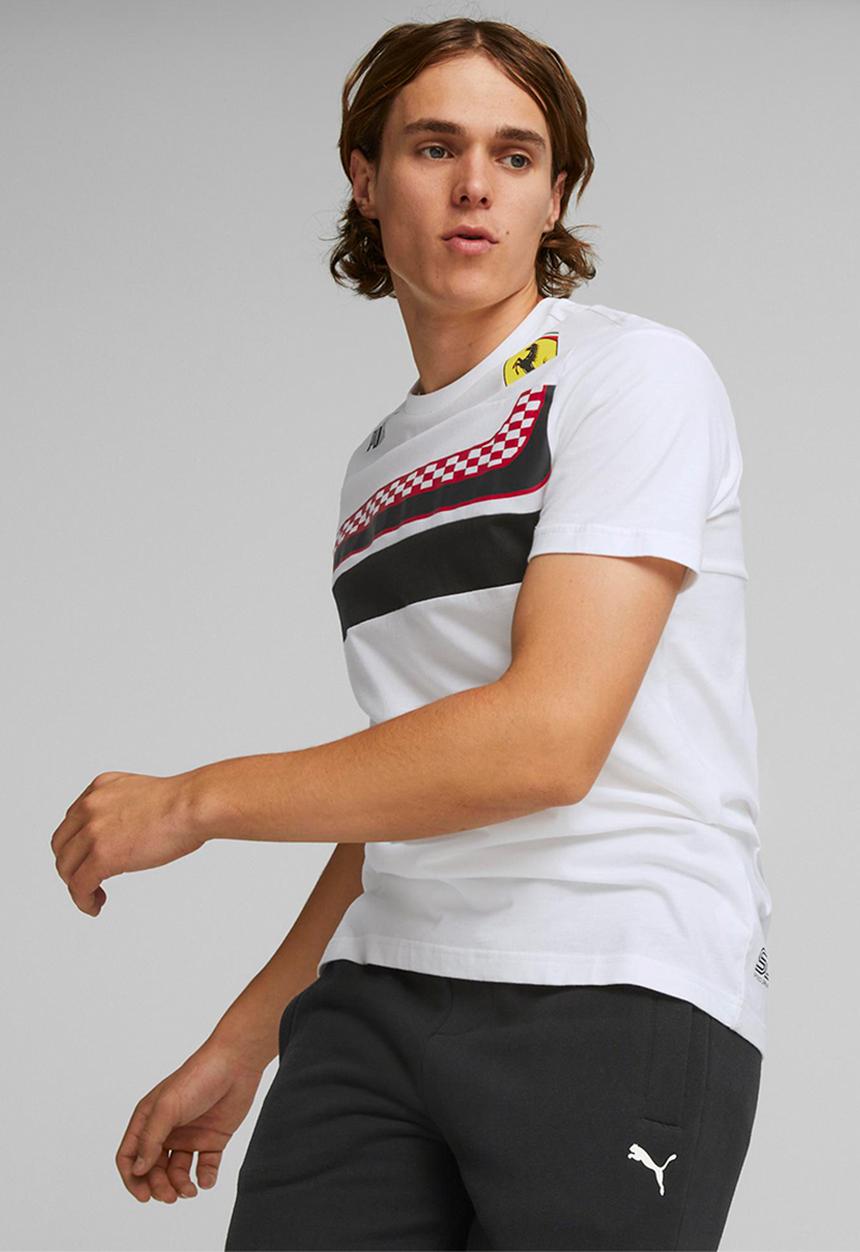 PUMA - Scuderia Ferrari Race SDS Tee - puma white