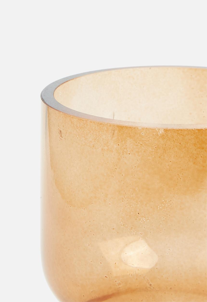 H&S - Nordic vase - amber