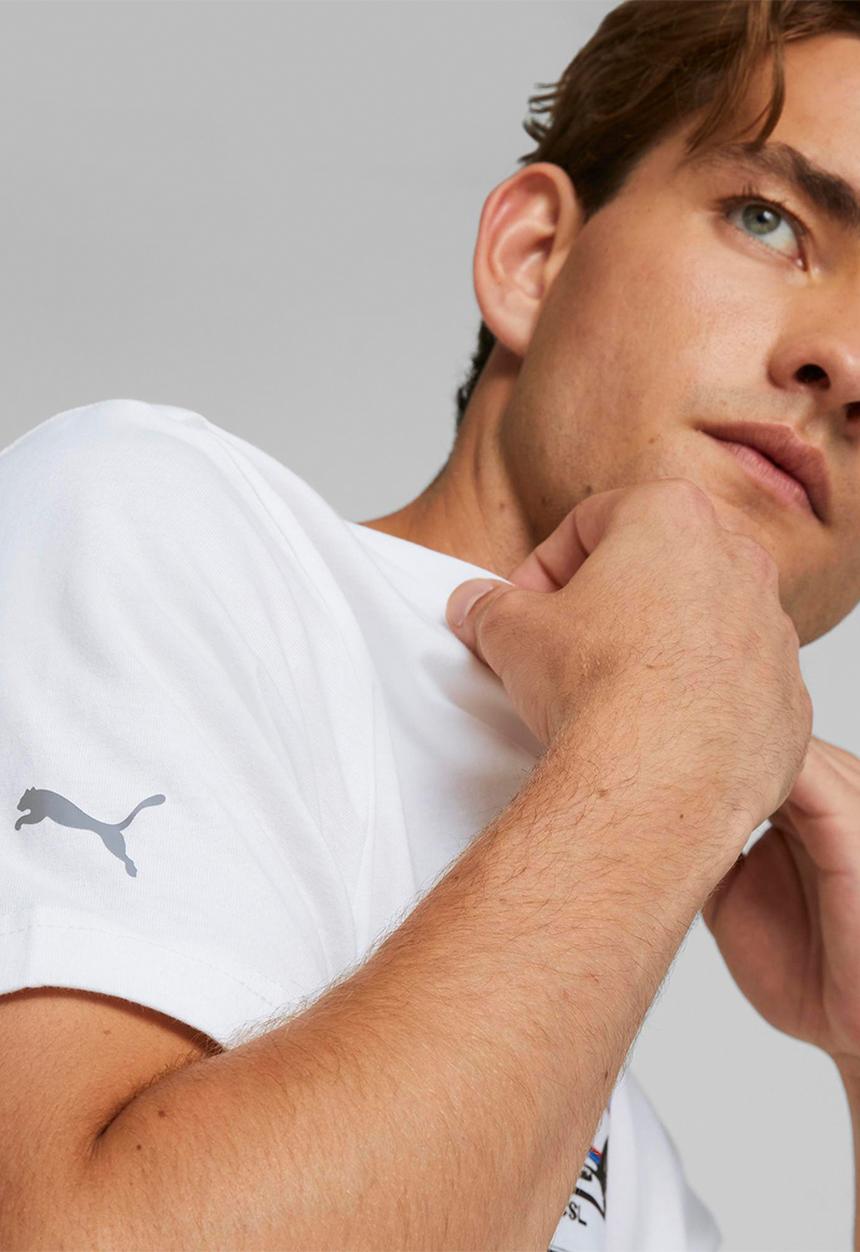 PUMA - BMW Motorsport Graphic Tee - puma white