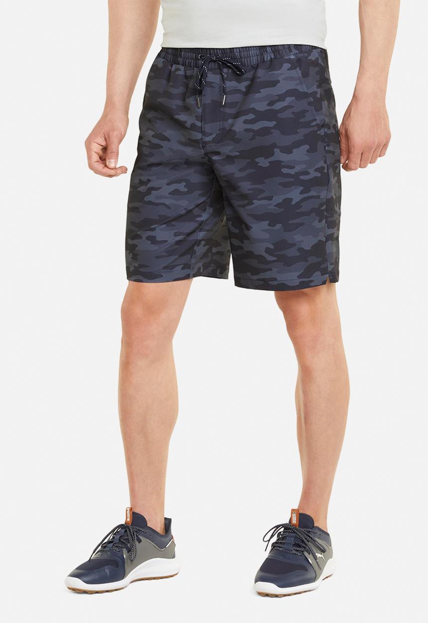 PUMA - EGW Walker Golf Shorts High Rise - navy blazer-camo