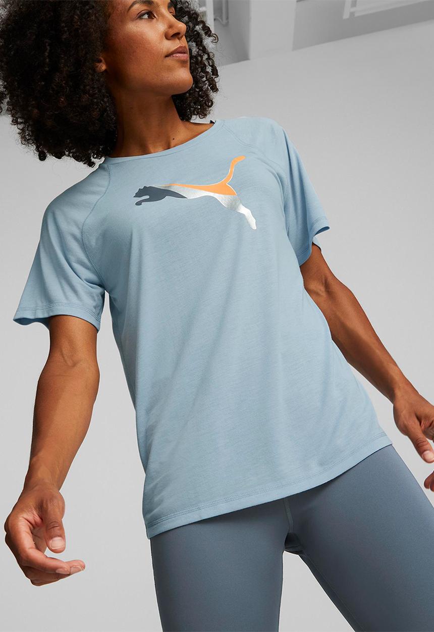 PUMA - Evostripe tee - blue wash