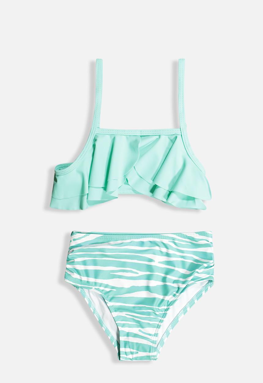 Rebel Republic - Girls 2 piece bikini - aqua