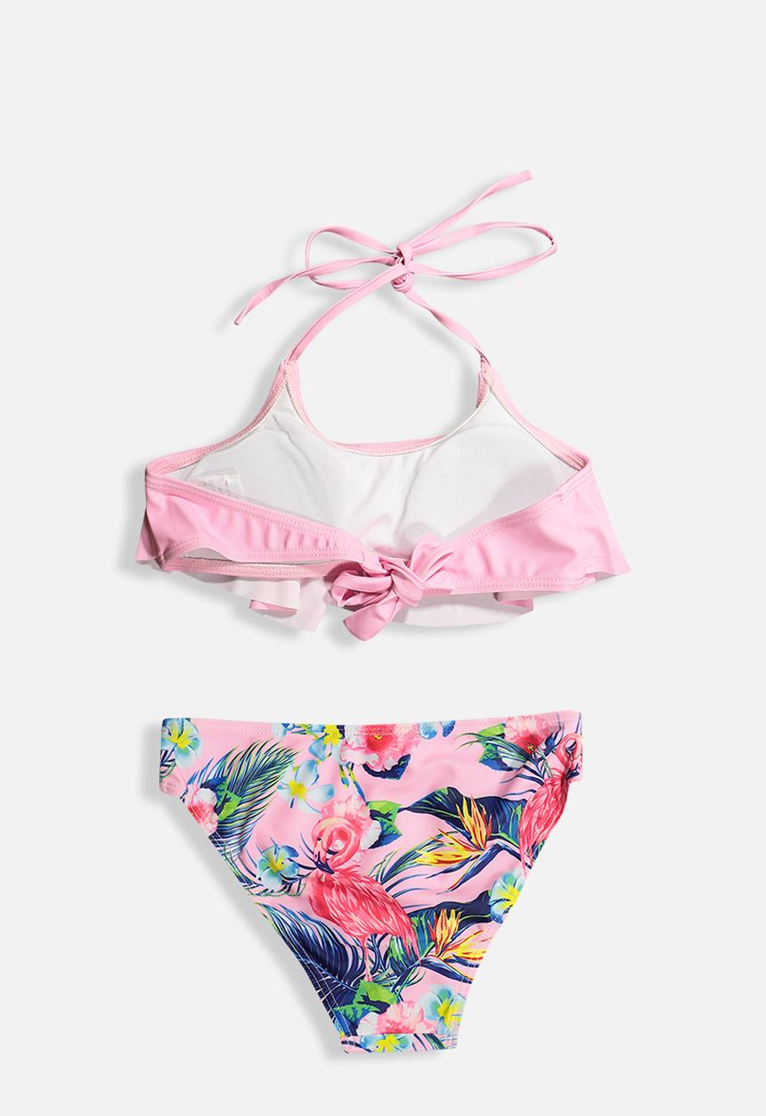 Rebel Republic - Girls 2 piece bikini set - pink