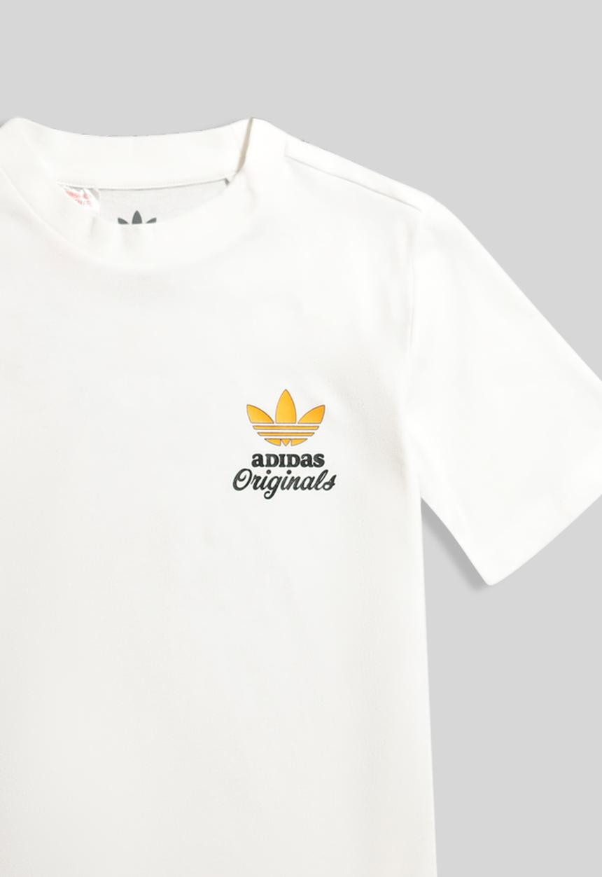 adidas Originals - Short tee set - white & black