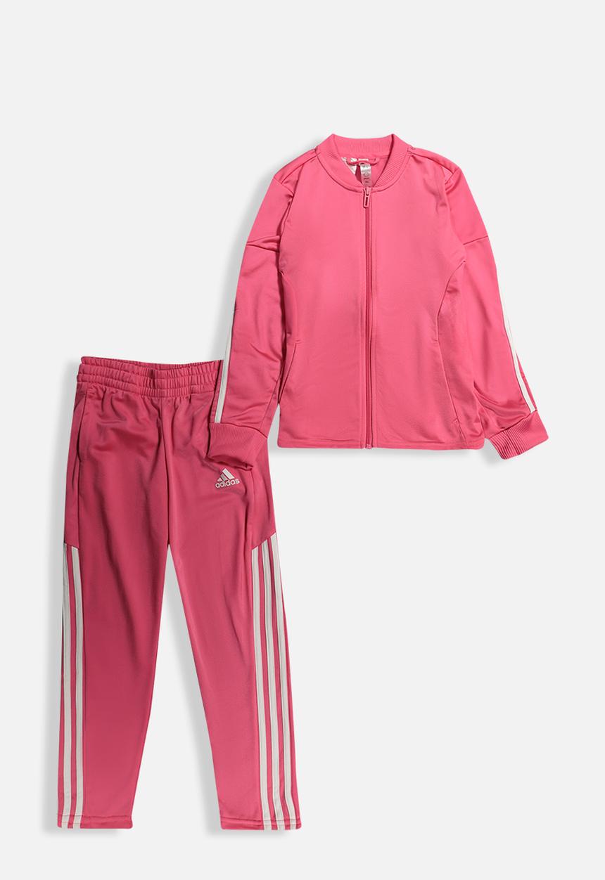 adidas Originals - Girls tracksuit - pulse magenta & white
