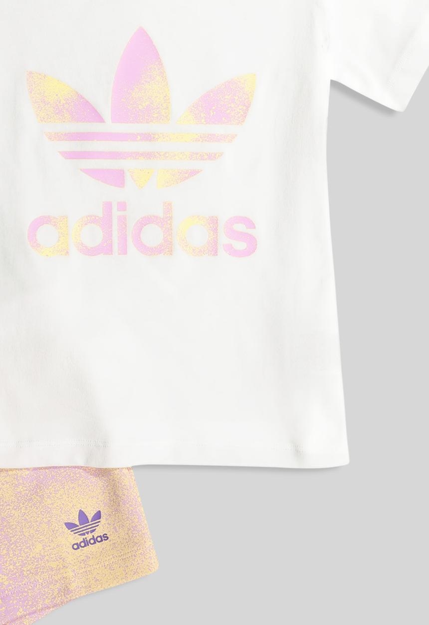 adidas Originals - Short tee set - white
