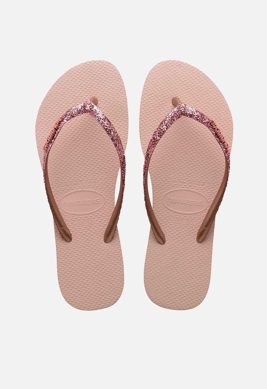 Havaianas - Slim glitter ii - ballet rose / golden blush