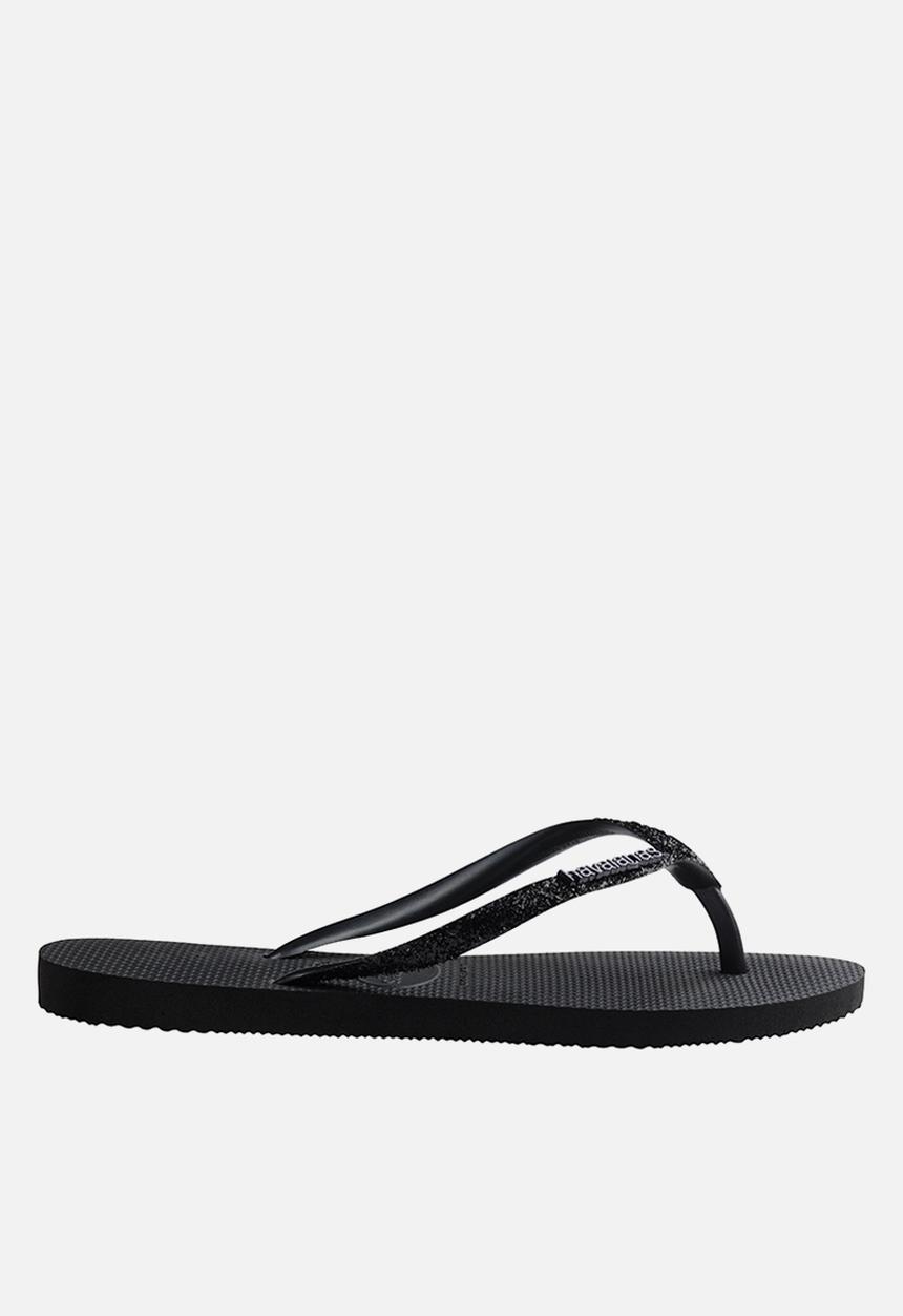 Havaianas - Slim glitter ii - black & dark grey