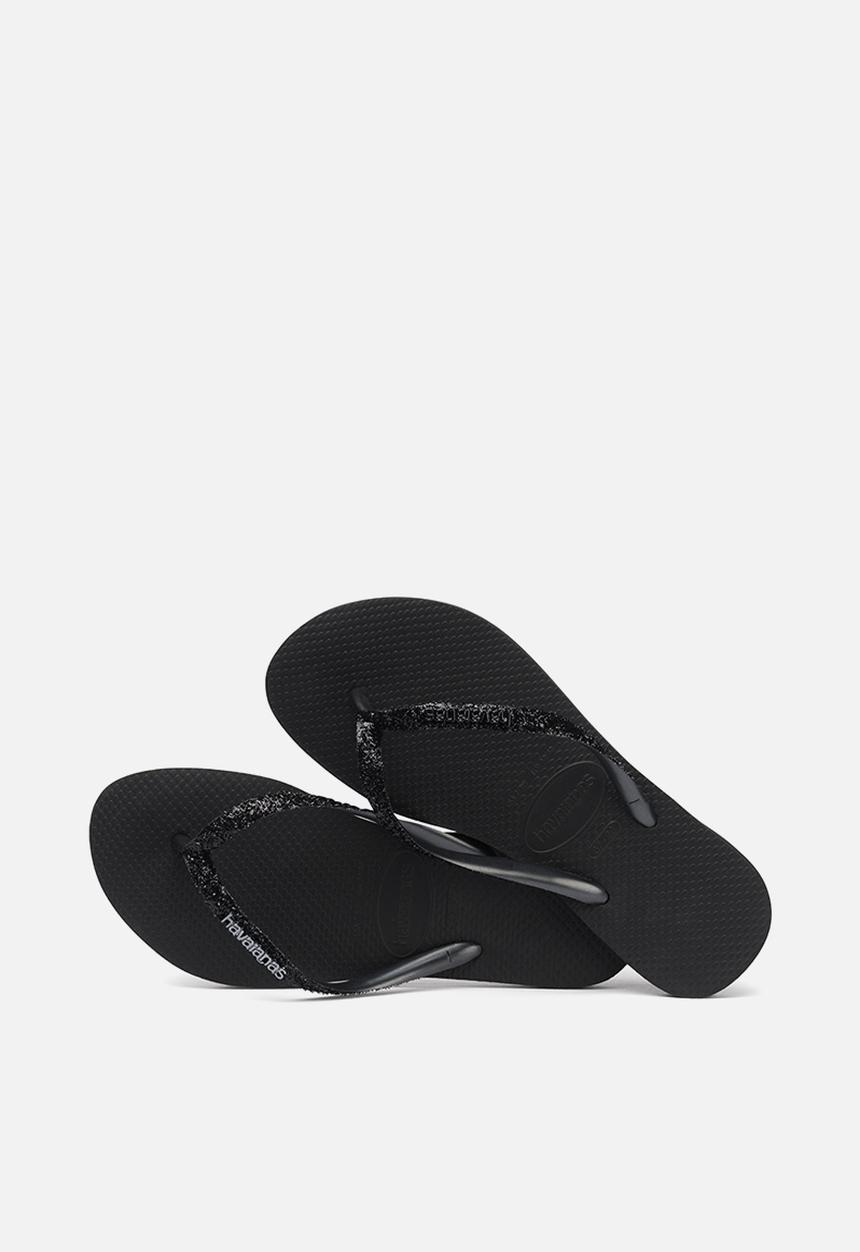 Havaianas - Slim glitter ii - black & dark grey