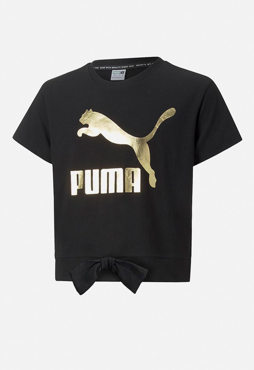 PUMA - Classics logo bow tee g - puma black