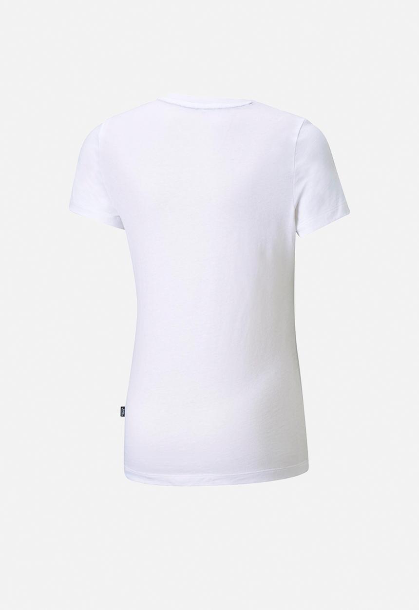 PUMA - Ess logo tee g - puma white