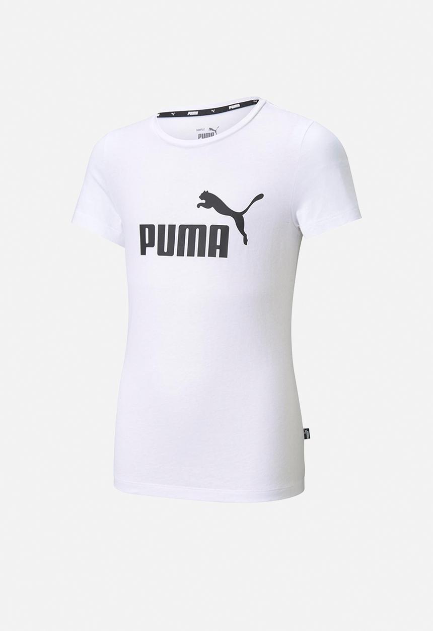 PUMA - Ess logo tee g - puma white