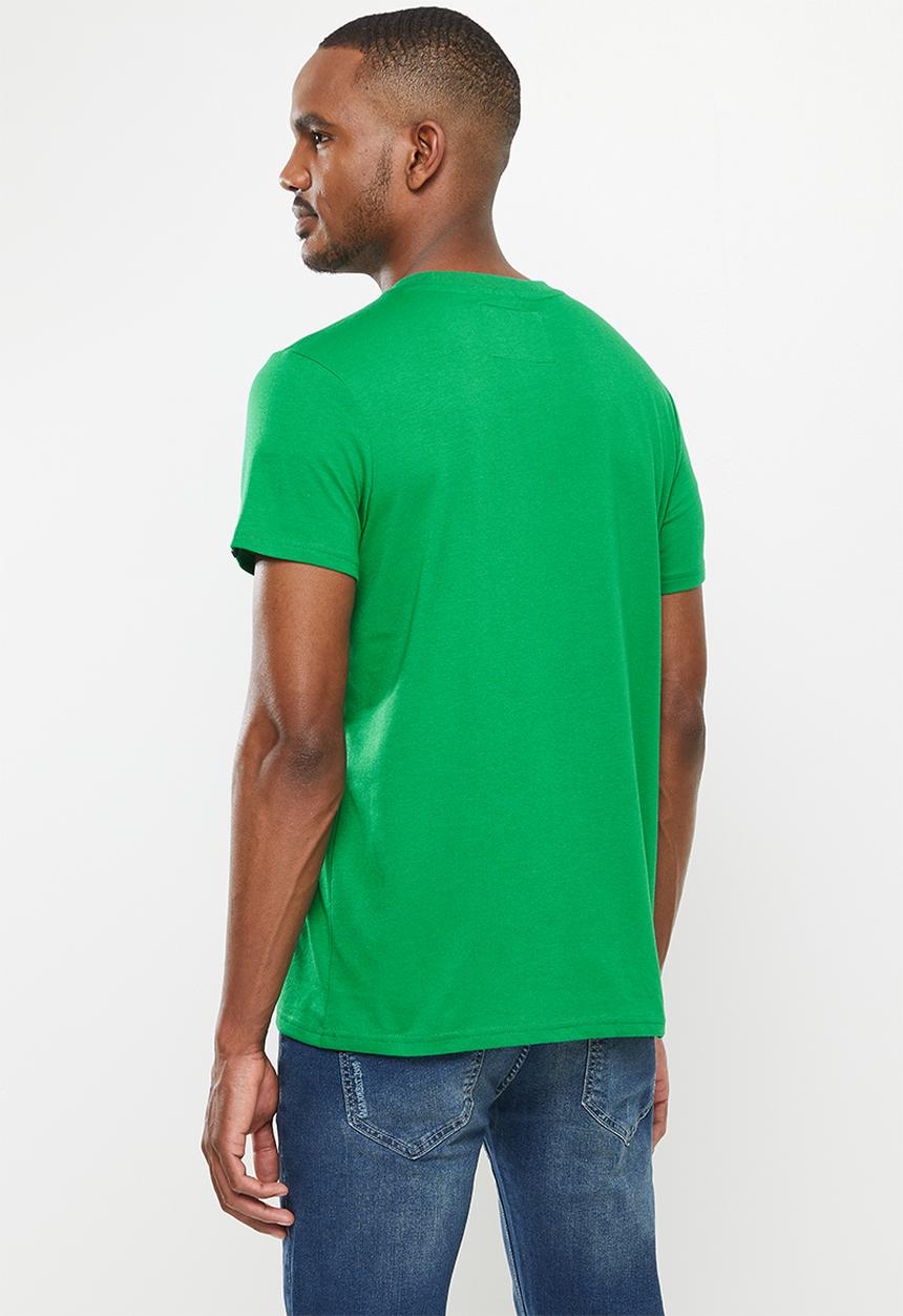 Aca Joe - Aca joe applique T-shirt - amazon green