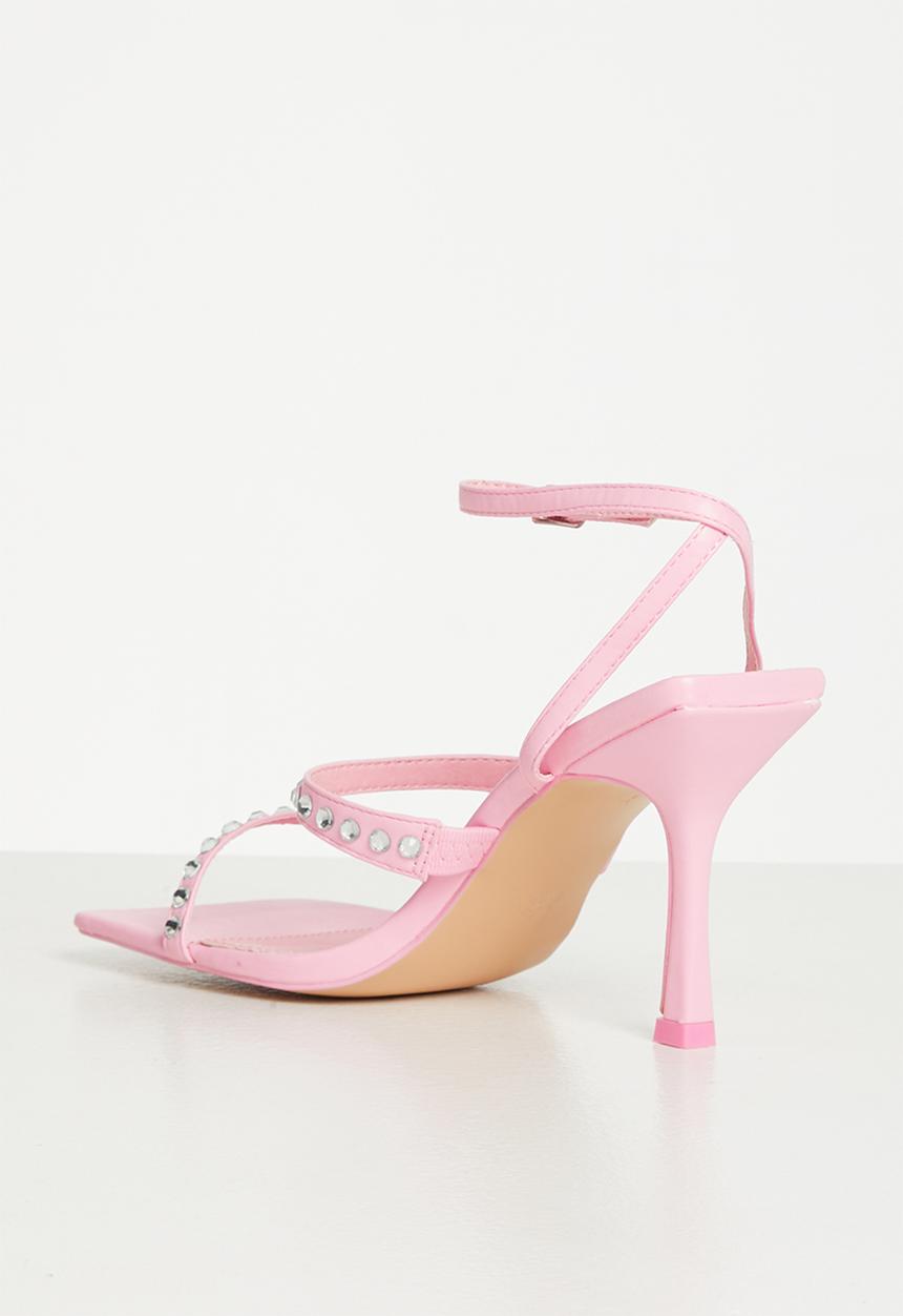 Public Desire - Leni stiletto heel - pink diamante pu
