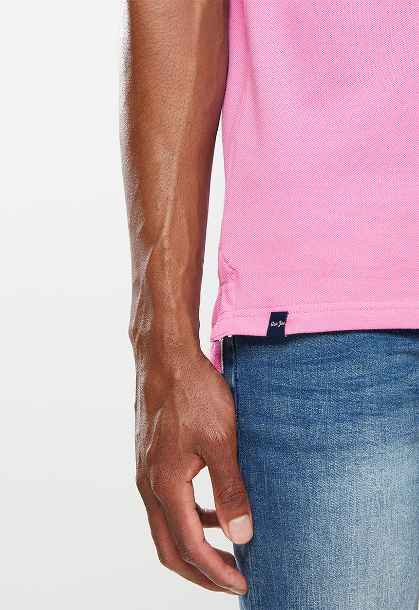 Aca Joe - Aca joe big logo sustainable golfer - mauve