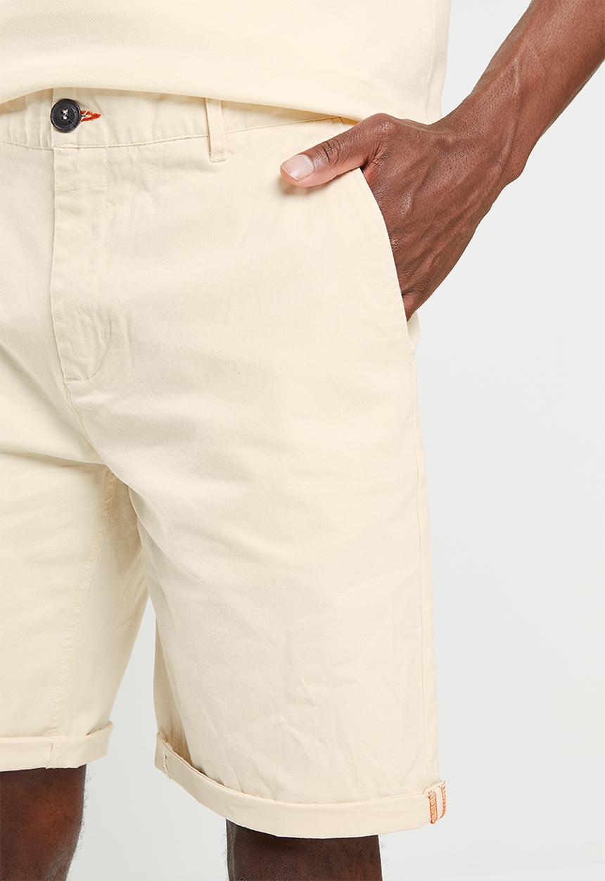 Aca Joe - Aca joe stretch chino shorts - sand