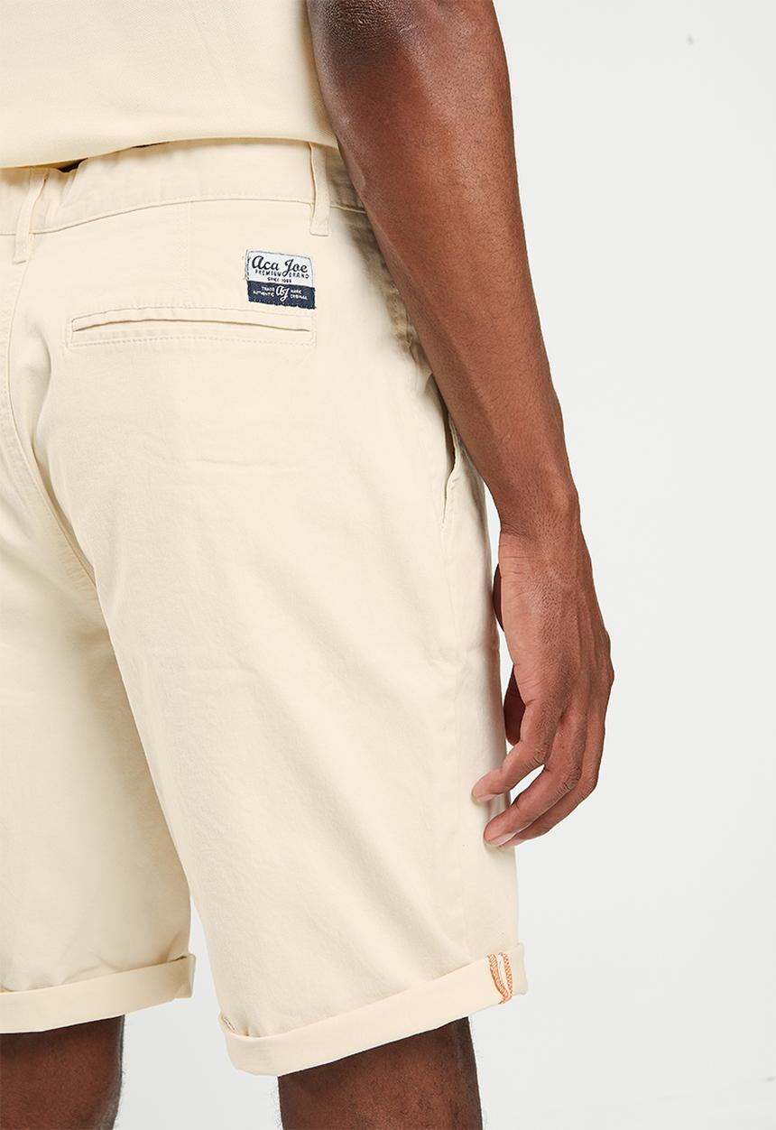 Aca Joe - Aca joe stretch chino shorts - sand