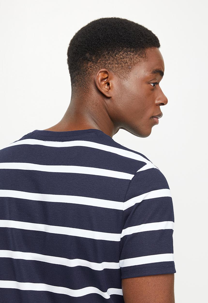 FILA - Donald T-shirt - peacoat & white