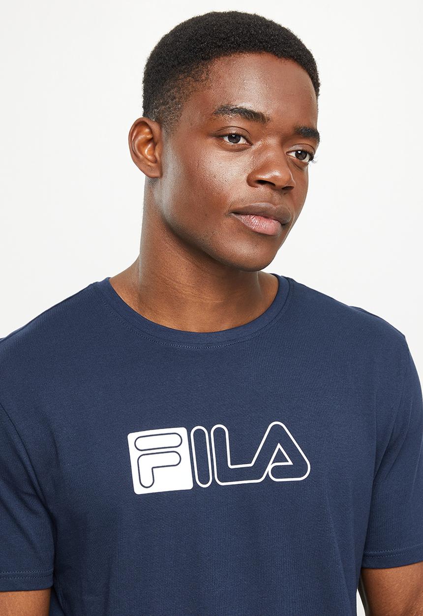 FILA - Mono grant T-shirt - peacoat