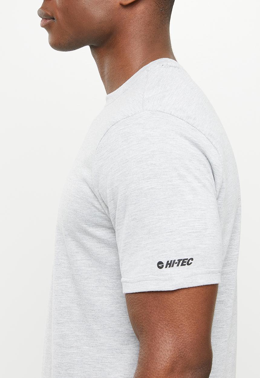 Hi-Tec - Men's countour tee - grey melange